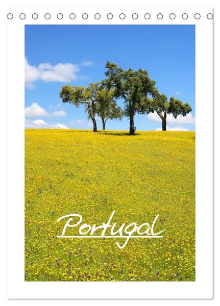 Produktbild: Portugal (Tischkalender 2026 DIN A5 hoch), CALVENDO Monatskalender