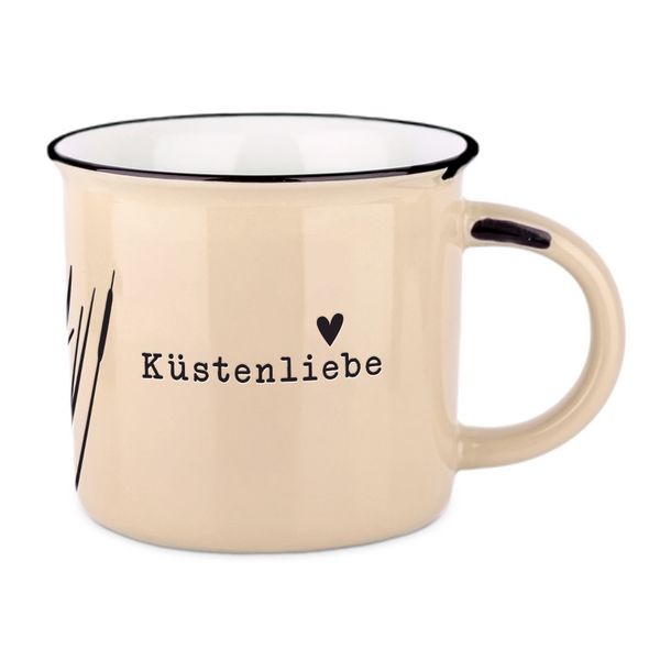 Produktbild: Becher Vintage Maritim K&uuml;stenliebe