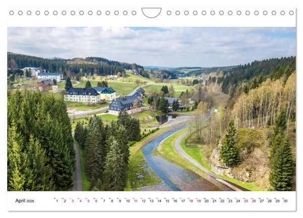 Produktbild: Einblicke in das Erzgebirge (Wandkalender 2026 DIN A4 quer), CALVENDO Monatskalender