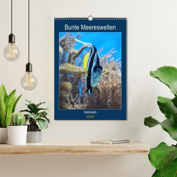 Produktbild: Bunte Meereswelten (Wandkalender 2026 DIN A3 hoch), CALVENDO Monatskalender