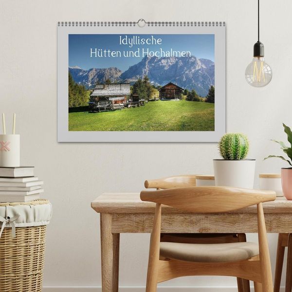 Produktbild: Idyllische H&uuml;tten und Hochalmen (Wandkalender 2027 DIN A3 quer), CALVENDO Monatskalender