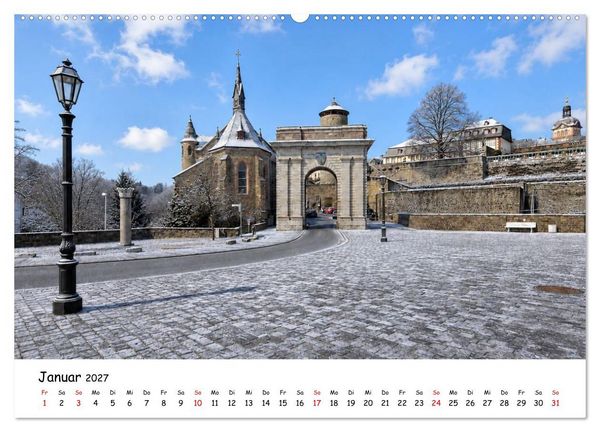Produktbild: Weilburg &ndash; Im Herzen der Residenz (hochwertiger Premium Wandkalender 2027 DIN A2 quer), Kunstdruck in Hochglanz