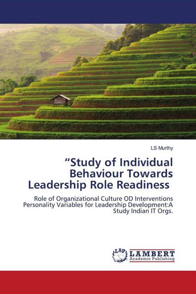 Produktbild: Study of Individual Behaviour Towards Leadership Role Readiness