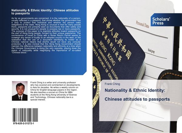 Produktbild: Nationality & Ethnic Identity: Chinese attitudes to passports