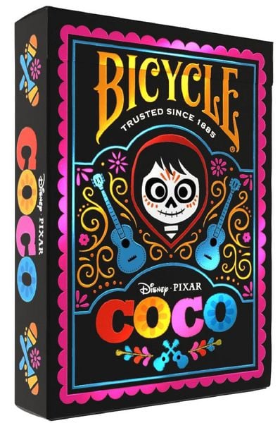Produktbild: Bicycle Disney Coco (Designer Spielkarten, Poker, Skat...)