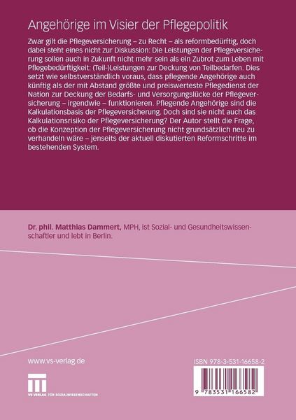 Produktbild: Angeh&ouml;rige im Visier der Pflegepolitik