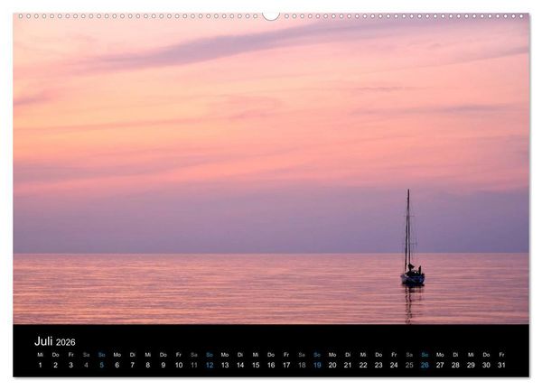 Produktbild: Ostseestrand Graal-M&uuml;ritz (hochwertiger Premium Wandkalender 2026 DIN A2 quer), Kunstdruck in Hochglanz
