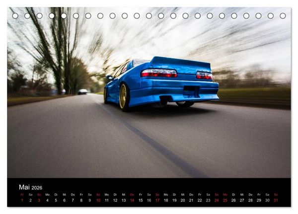 Produktbild: Nissan Silvia PS13 (Tischkalender 2026 DIN A5 quer), CALVENDO Monatskalender