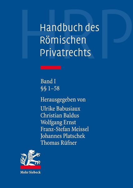 Produktbild: Handbuch des R&ouml;mischen Privatrechts