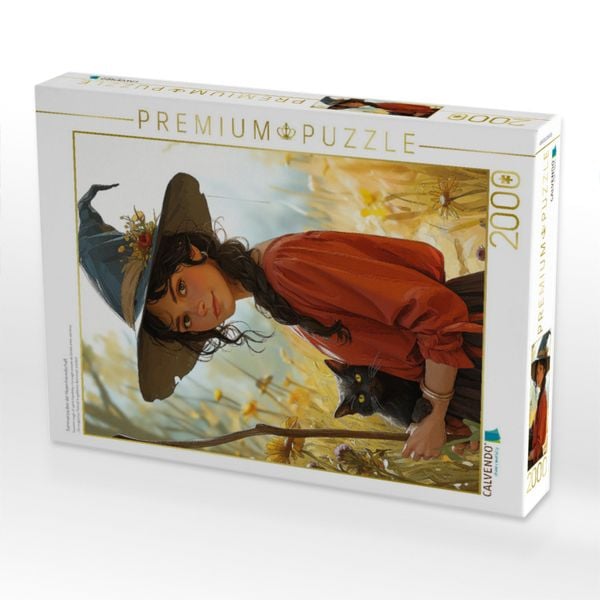 Produktbild: CALVENDO Puzzle Sommerzauber der Hexenfreundschaft | 2000 Teile Lege-Gr&ouml;&szlig;e 90x67cm Foto-Puzzle f&uuml;r gl&uuml;ckliche Stunden