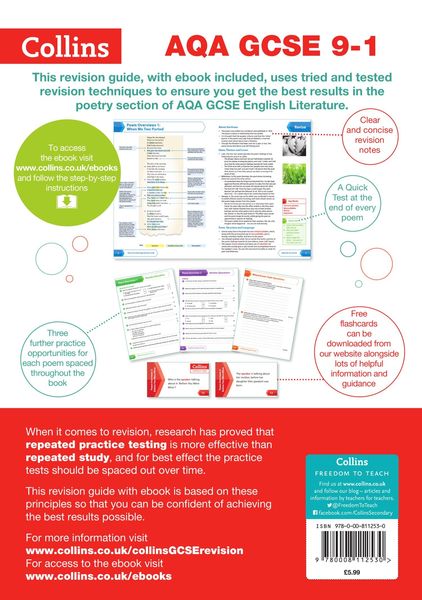 Produktbild: Coll Aqa Gcse Eng Love Rg