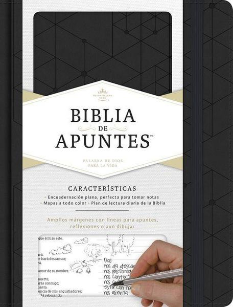 Produktbild: Rvr 1960 Biblia de Apuntes, Negro S&iacute;mil Piel