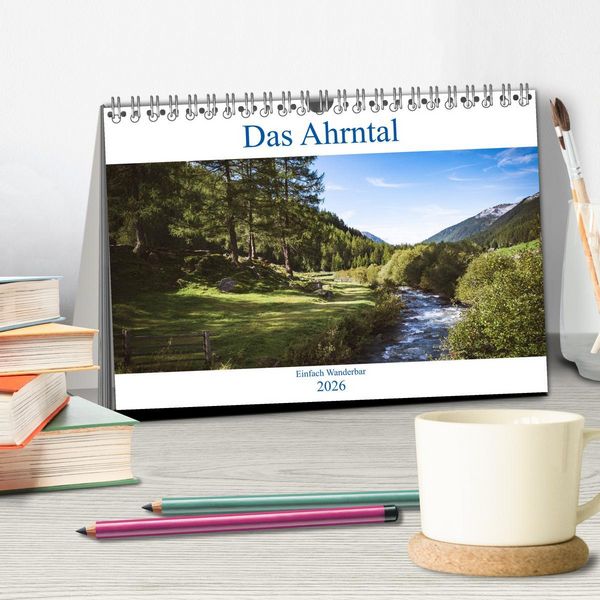 Produktbild: Das Ahrntal (Tischkalender 2026 DIN A5 quer), CALVENDO Monatskalender