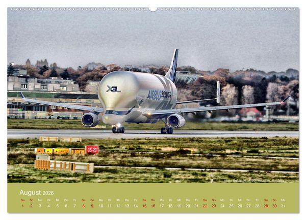 Produktbild: Art of Aviation - Kunstvolle Flugzeuge (hochwertiger Premium Wandkalender 2026 DIN A2 quer), Kunstdruck in Hochglanz
