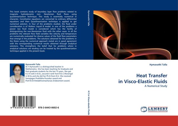 Produktbild: Heat Transfer in Visco-Elastic Fluids
