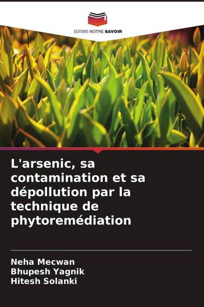 Produktbild: L'arsenic, sa contamination et sa d&eacute;pollution par la technique de phytorem&eacute;diation