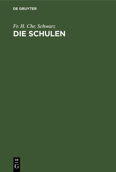 Produktbild: Die Schulen