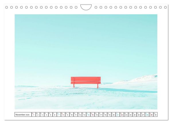 Produktbild: Verzerrte Wirklichkeiten (Wandkalender 2026 DIN A4 quer), CALVENDO Monatskalender