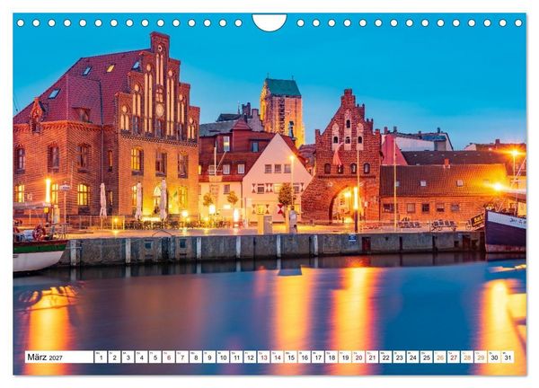 Produktbild: Deutsche St&auml;dte im sch&ouml;nsten Licht (Wandkalender 2027 DIN A4 quer), CALVENDO Monatskalender