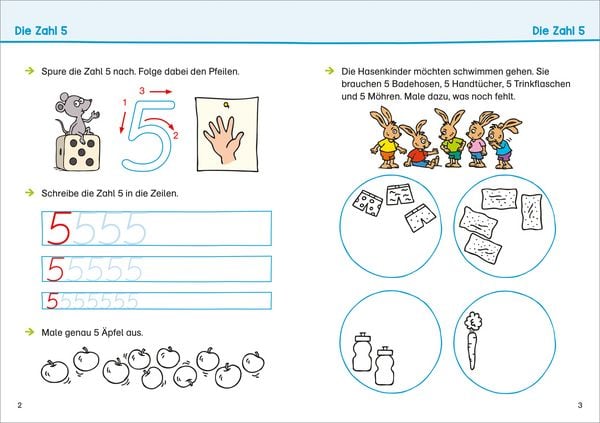 Produktbild: Zahlen &uuml;ben. Schulstart