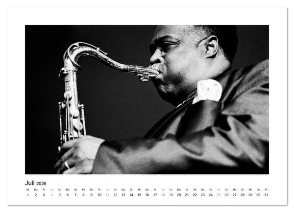 Produktbild: Jazztime (Wandkalender 2026 DIN A2 quer), CALVENDO Monatskalender