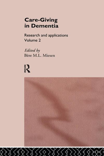 Produktbild: Care-Giving In Dementia