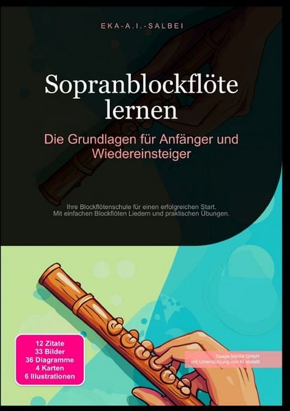 Produktbild: Sopranblockfl&ouml;te lernen: Die Grundlagen f&uuml;r Anf&auml;nger und Wiedereinsteiger