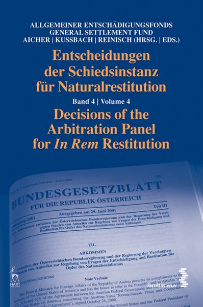 Produktbild: Entscheidungen der Schiedsinstanz f&uuml;r Naturalrestitution