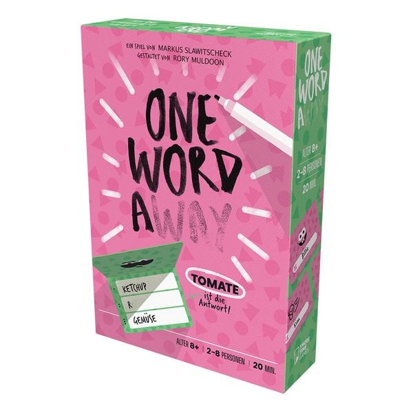 Produktbild: 1 More Time Games - One Word Away, Partyspiel