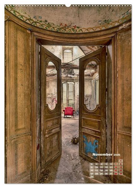 Produktbild: Lost Places - morbide Sch&ouml;nheiten (Wandkalender 2026 DIN A2 hoch), CALVENDO Monatskalender