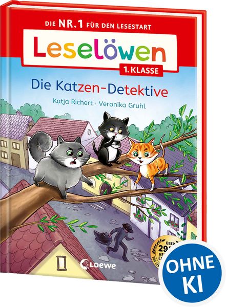 Produktbild: Lesel&ouml;wen 1. Klasse - Die Katzen-Detektive