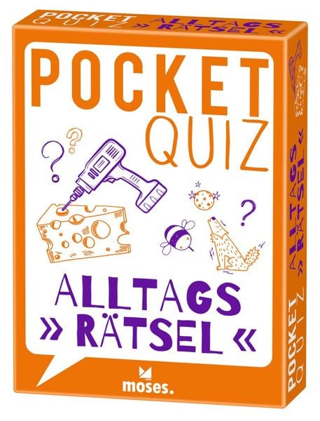 Produktbild: Moses. - Pocket Quiz - Alltagsrätsel