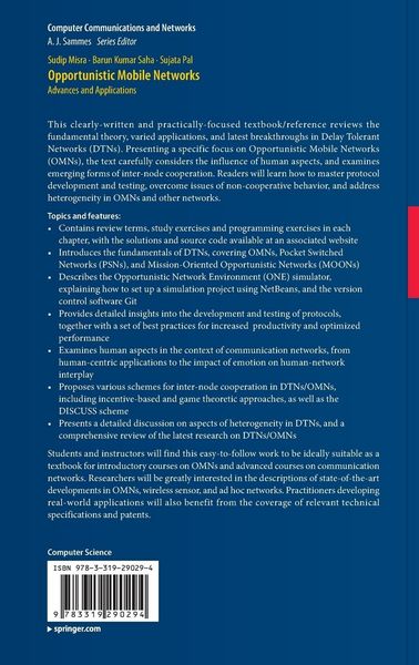Produktbild: Opportunistic Mobile Networks