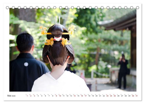 Produktbild: Menschen in Japan (Tischkalender 2026 DIN A5 quer), CALVENDO Monatskalender