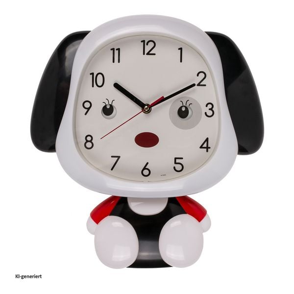 Produktbild: HTI-Living Wanduhr f&uuml;r Kinder Hund Wanduhr f&uuml;r Kinder Hund