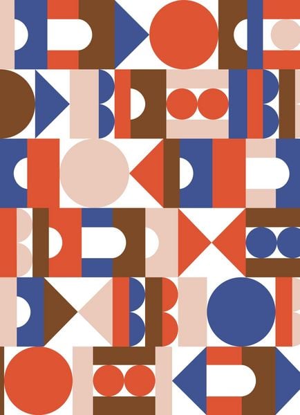 Produktbild: Amanda Jane Jones Wrapping Paper: Shapes and Patterns
