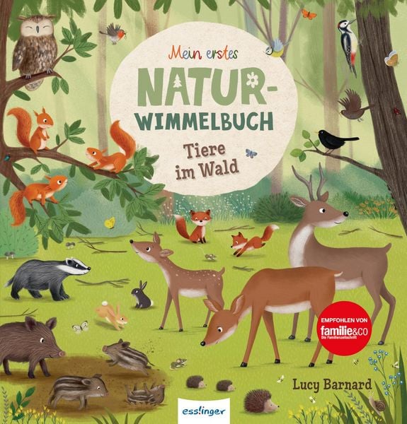 Produktbild: Mein erstes Natur-Wimmelbuch: Tiere im Wald