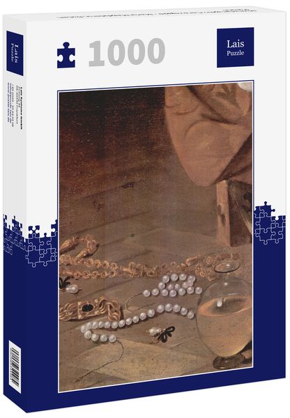 Produktbild: Lais Puzzle Michelangelo Caravaggio - Maria Magdalena, Detail: Perlen 1000 Teile