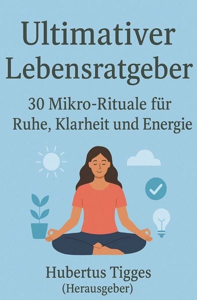 Produktbild: Der ultimative Lebensratgeber: 30 Mikro-Rituale f&uuml;r Ruhe, Klarheit und Energie