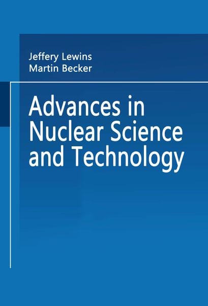 Produktbild: Advances in Nuclear Science and Technology