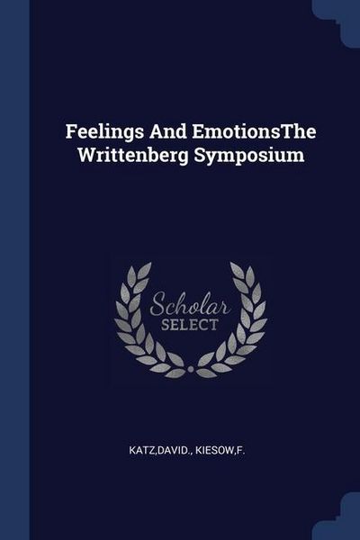 Produktbild: Feelings And EmotionsThe Writtenberg Symposium