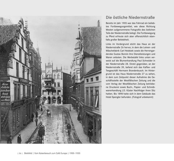 Produktbild: Bielefeld - Vom Kaiserbesuch zum Caf&eacute; Europa. 1910-1930