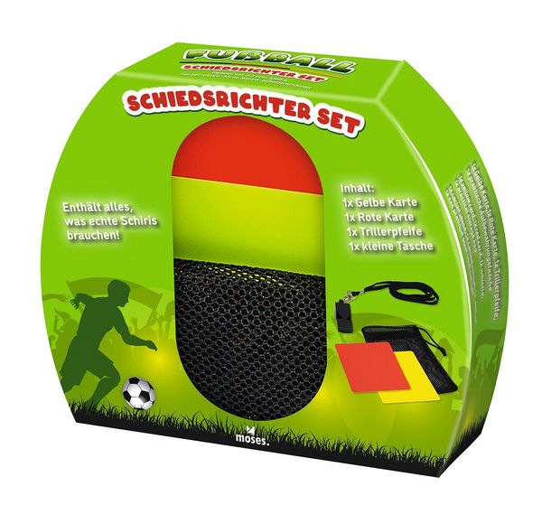 Produktbild: Fu&szlig;ball Schiedsrichter Set
