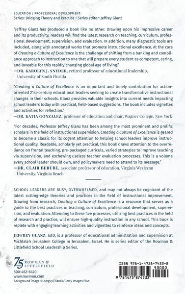 Produktbild: Creating a Culture of Excellence