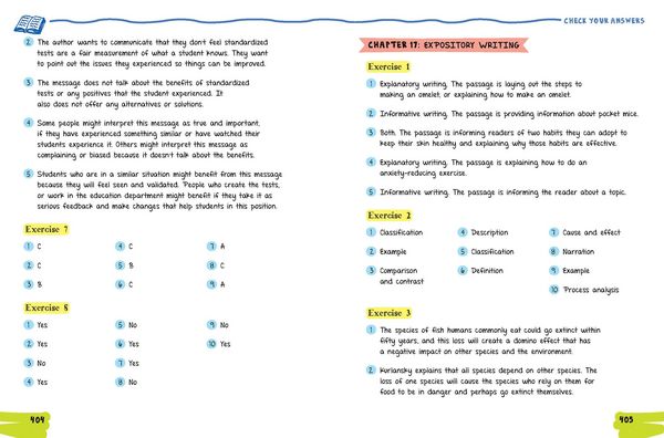 Produktbild: The Big Fat Middle School English Language Arts Workbook