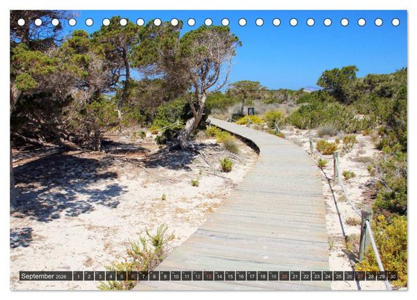 Produktbild: Formentera - Urlaub f&uuml;r die Seele (Tischkalender 2026 DIN A5 quer), CALVENDO Monatskalender
