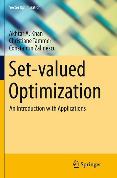 Produktbild: Set-valued Optimization