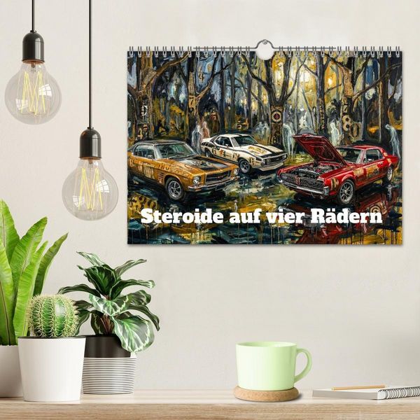 Produktbild: Steroide auf vier R&auml;dern (Wandkalender 2027 DIN A4 quer), CALVENDO Monatskalender