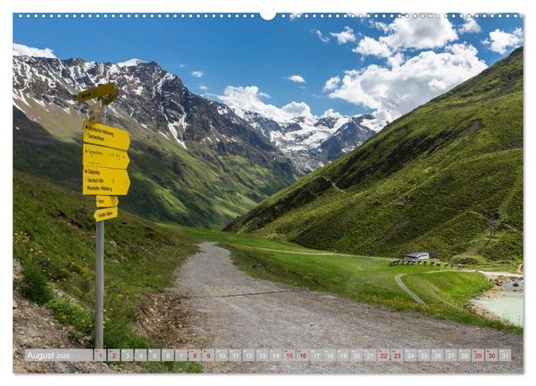 Produktbild: Pitztal in Bildern (hochwertiger Premium Wandkalender 2026 DIN A2 quer), Kunstdruck in Hochglanz