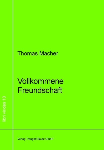 Produktbild: Vollkommene Freundschaft